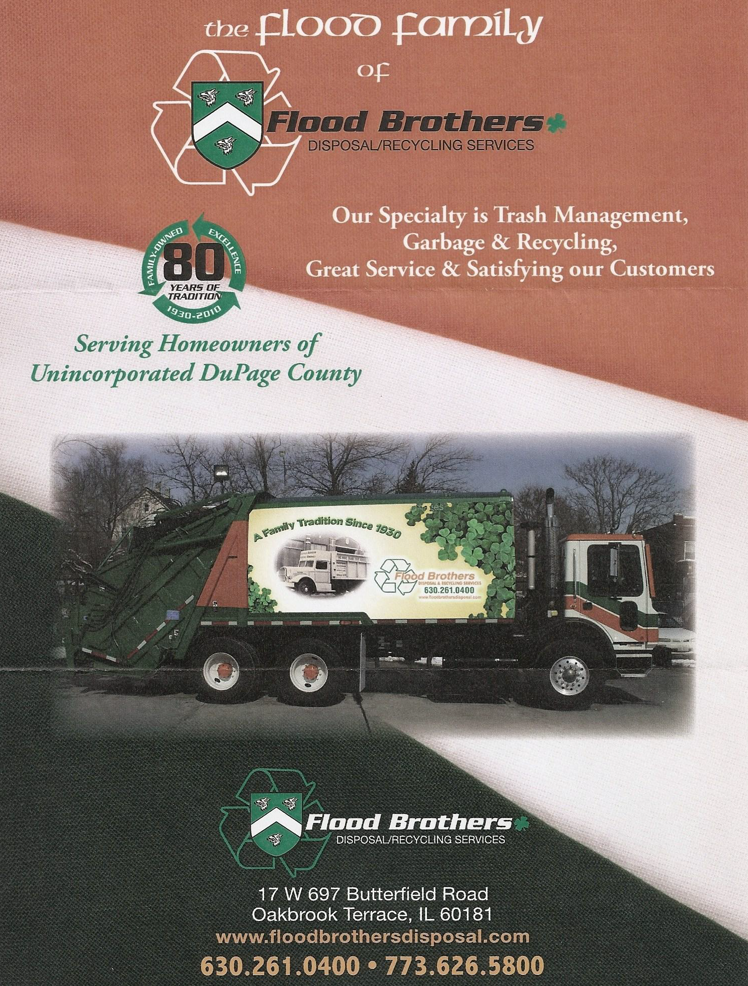 Our Advertisers: Flood Brothers