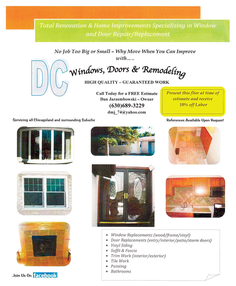 Our Sponsors: DC Windows, Doors & Remodeling